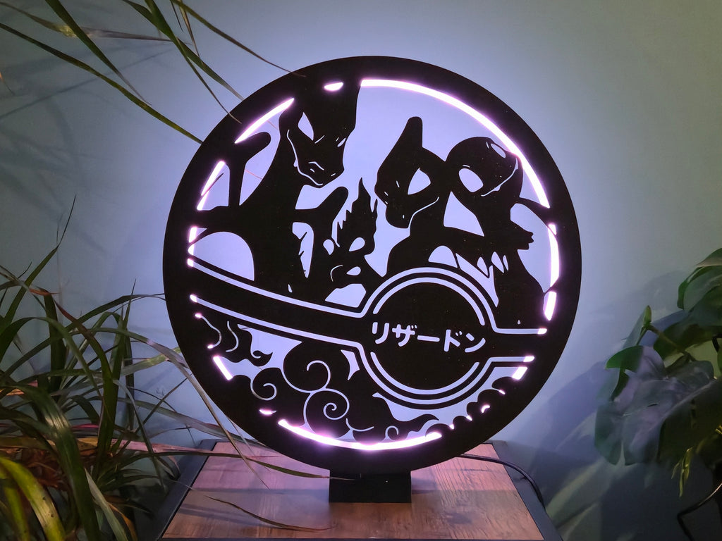 Pokemon Fan Art RGB Ring Light 30cm Remote Control