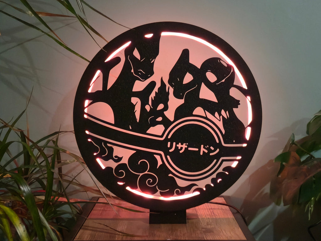Pokemon Fan Art RGB Ring Light 30cm Remote Control