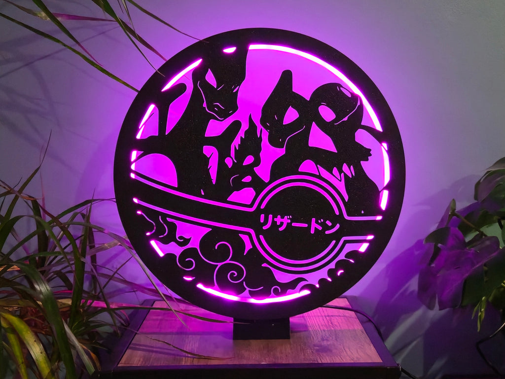 Pokemon Fan Art RGB Ring Light 30cm Remote Control