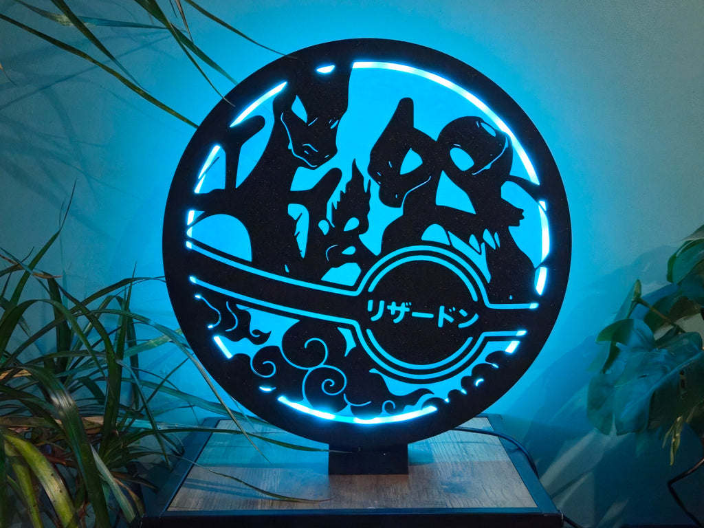 Pokemon Fan Art RGB Ring Light 30cm Remote Control